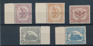 [31615] Belgium 1915 Railway Trains Good Lot Very Fine Mnh Stamps