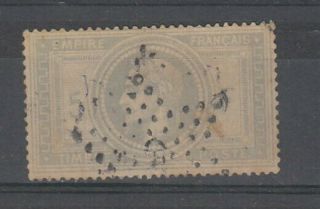 France 1869 5 Fr Grey Fine
