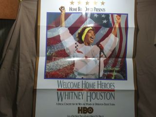 Whitney Houston Poster Very Rare
