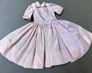 Rare 1958 Madame Alexander 20 " Cissy Doll Dress Pink Violet Taffeta Tagged Xcma1