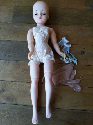 Rare 1955 - 59 Madame Alexander 19 " Cissy Nude Marked Alexander To Be Restored 2