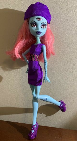 Monster High Create A Monster 3 Three Eyed Ghoul Doll Rare Matching Mattel Torso