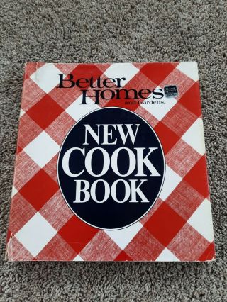 Vintage 1981 Better Homes And Gardens Cookbook 1st Casebound Edition