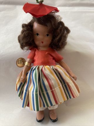 Vintage Nancy Ann Storybook Bisque Doll Alice Sweet Alice