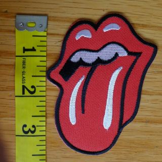 Rolling Stones Rock Band Embroidered Patch Tongue Classic Rock