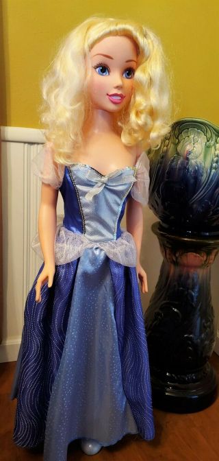 Disney Princess My Size Cinderella Fairytale Friend Doll Over 3 Feet Tall