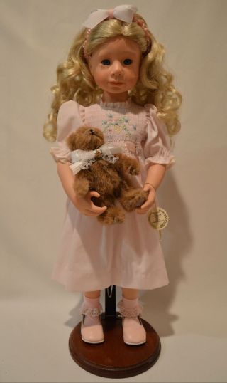 Julie Good Kruger Artist Doll 20 " Vinyl " Daddy " S Girl " 522 Of 1,  000