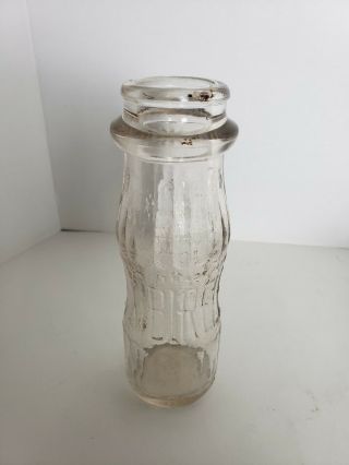 Antique Bireleys 1900s Embossed Soda Bottle Hollywood Ca 6 - 3/4 Fl Oz