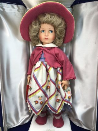 20” Lenci Cloth Doll Painted Face Chiara Honor Of Britain’s Lady Diana Mib