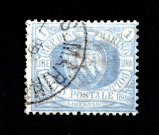 San Marino 1894 Stamp Mi 31 Cv=350€