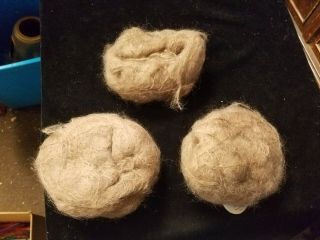 3 Vintage Skeins Of Bear Brand 100 Supra Mohair From Italy 2