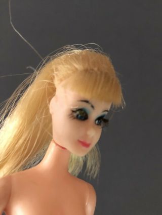 Topper Dawn Doll Loose Glori With Top Knot Blonde Hair,  Very Unusual Variety