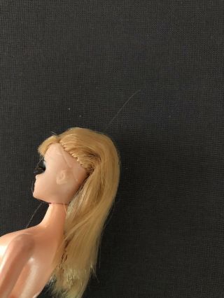 Topper Dawn doll loose Glori with top knot blonde hair,  very unusual variety 2