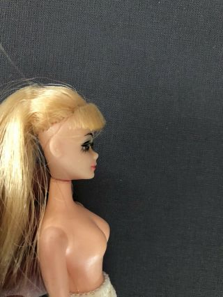 Topper Dawn doll loose Glori with top knot blonde hair,  very unusual variety 3