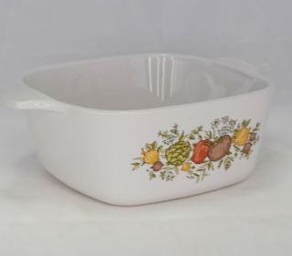 Vintage Corning Ware Spice Of Life P - 43 - B Casserole 2 3/4 Cup