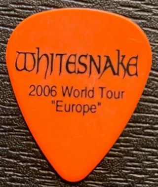 Whitesnake / Reb Beach Tour Guitar Pick