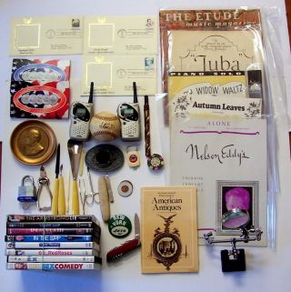 Junk Drawer Antique Music Scores,  Casino Chips,  Dvds,  Coins & Other Good Stuff