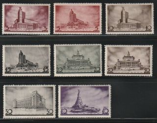 Russia 1937 Sc 597 - 604 Mnh Og Xf $450 (54468)