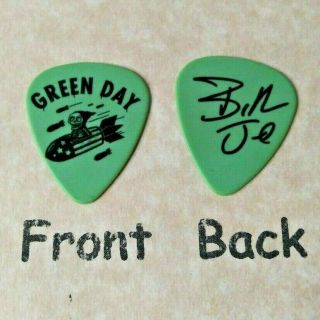 Green Day Band Logo Billy Joe Armstrong Signature Guitar Pick (q - 2321)