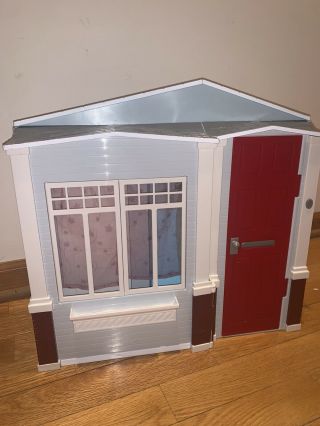 Mattel 2005 Barbie Totally Real Home Folding House W/sounds With Accessories