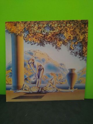 The Moody Blues The Present Lp Flat Promo 12x12 Poster