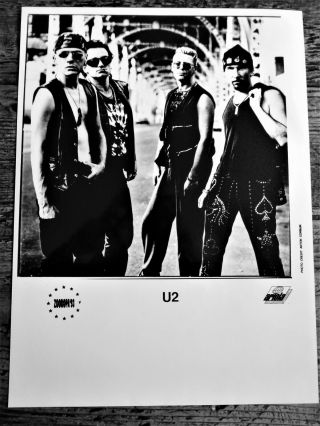 Xtrare Memo U2 Promo/press Photo Anton Corbijn - Cheaper P&p Possible