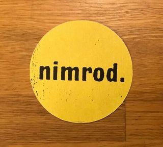Green Day Nimrod.  Vinyl Stickers (set Of 2)