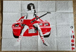 Sammy Hagar Giant Early 80s Poster 38inches X 27inches