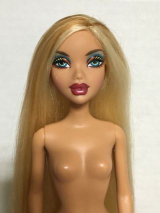 Barbie My Scene Golden Bling Kennedy Doll Long Blonde Hair Rare