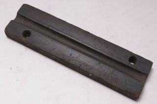 Lamson Industrial Foundry Wood 9.  5 " Shaft Pipe Mold Half Pattern Steampunk M29h