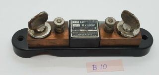 Antique Weston Electrical Co.  Shunt Block Device May 16 