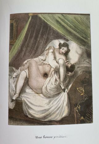 Antique Love Art Sex Vagina Penis Erotik Nude Marriage Couple Romance Wife