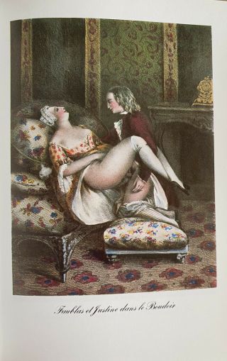 Antique Love Art Sex Vagina Penis Erotik Nude Marriage Couple Romance Grafik