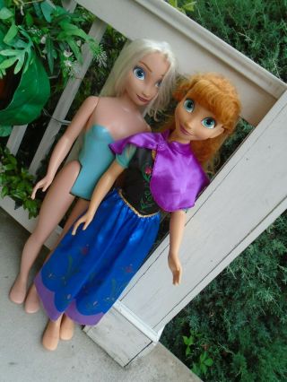 Set of 2 Elsa and Anna Dolls 38 