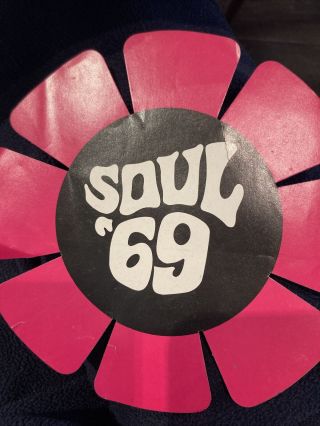 Aretha Franklin Soul 69 Promo Sticker