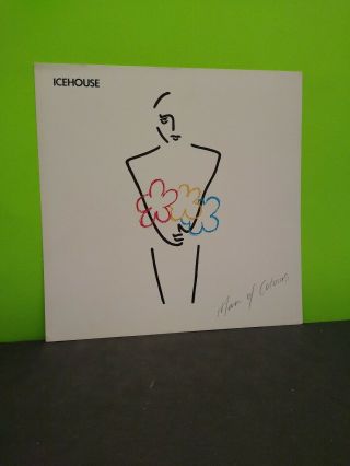 Icehouse Man Of Colours Lp Flat Promo 12x12 Poster