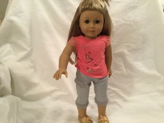 American Girl Isabelle Palmer 18” Doll,  Girl Of The Year 2014 - Retired
