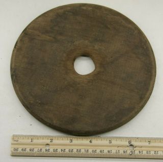 Lamson Industrial Foundry Wood 8 " Round Machine Part Mold Pattern M02m
