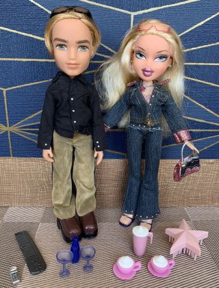 Bratz Secret Date Cloe & Bryce Collectable Dolls.  Very Rare.