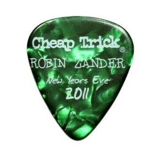 Trick - Robin Zander Years Eve 2011 Guitar Pick