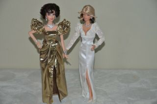Dynasty Alexis And Krystle Barbie Set Of 2
