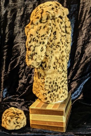 Handmade out of Mink,  in an Exotic Print for Tonner ' s 22 