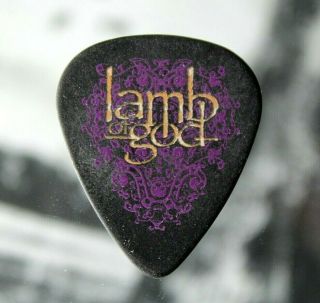 Lamb Of God // Willie Adler 2006 Sacrament Concert Tour Guitar Pick //