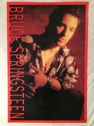 Bruce Springsteen 1992 Promo Poster