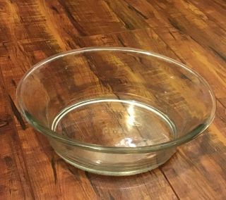 Pyrex 8500 Clear Glass Oval Bowl 3 2/3 Cup 850ml Oven Microwave Safe