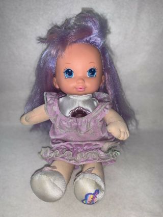 Rare Mattel 1991 Soft Pj Sparkles Friend Glowee Plush Doll 11” Light Up