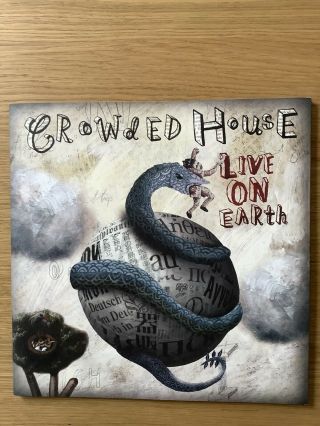 Crowded House Live On Earth Tour Programme 2007,  Tickets Brighton Centre 6/12/7