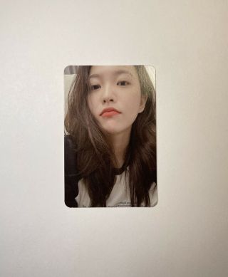 Red Velvet - Day 1 Official Yeri Photocard