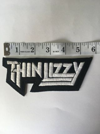 Thin Lizzy Woven Patch Phil Lynott Queen Gary Moore Aerosmith Rock