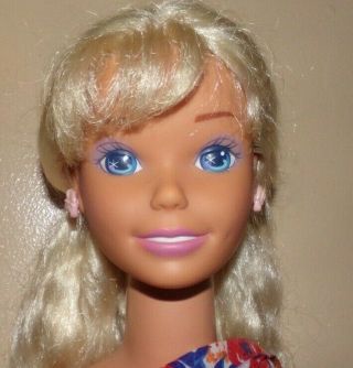 My Life - Size Barbie Doll 1992 Mattel Redressed Blonde Hair Blue Eyes 38 "